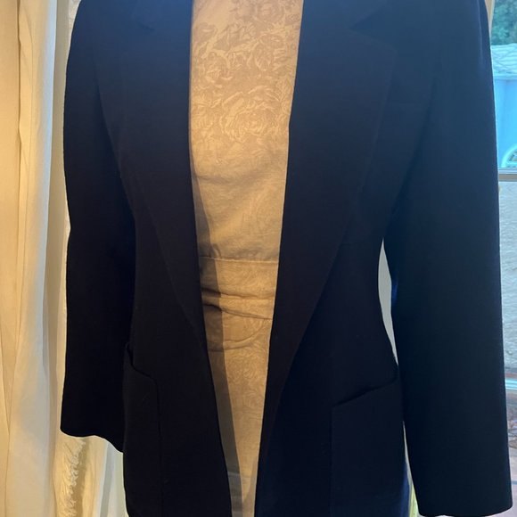 Anne Klein 11 Wool Blazer sz 4 - Picture 2 of 8